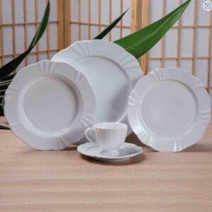 Aparelho de Jantar Oxford Soleil White 30 peças
