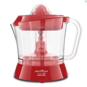Espremedor de Frutas Britânia Bellagio 350 Turbo Vermelho