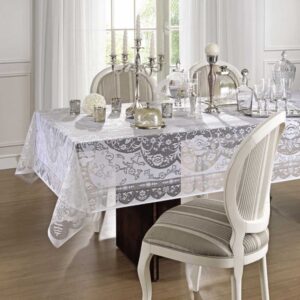 Toalha de Mesa Renda 1,55x 3,00m Dinner Lepper